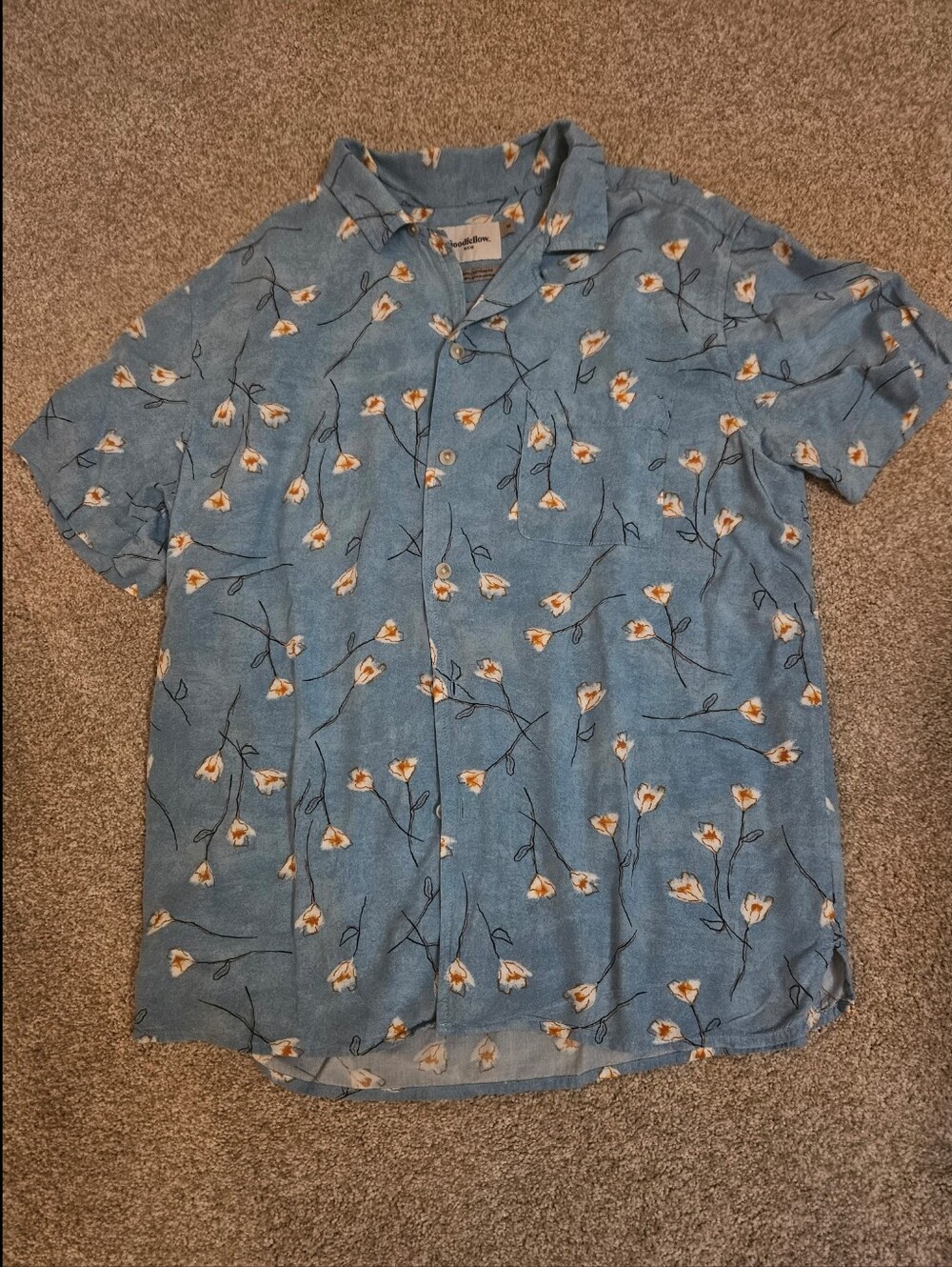 Flowered Goodfellow Blouse